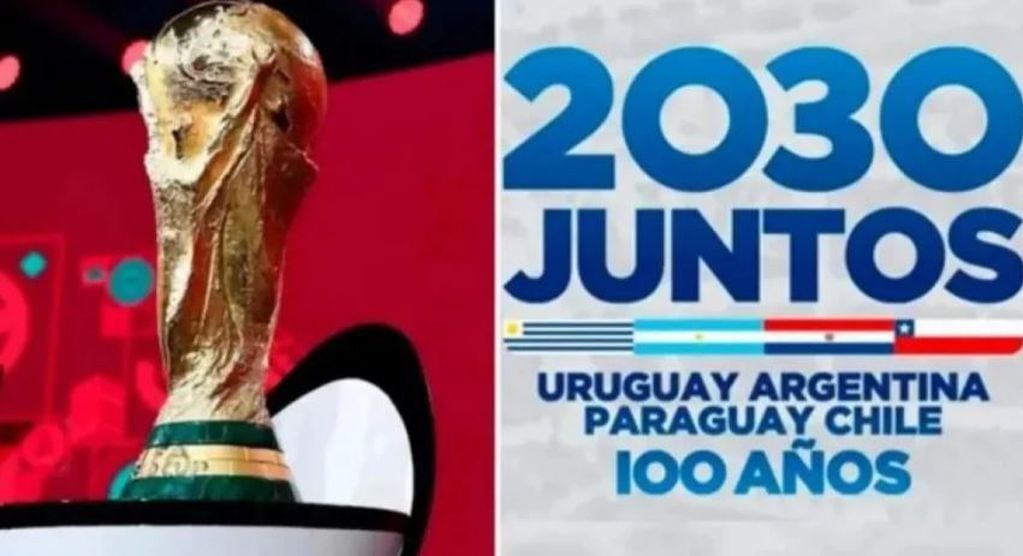 Argentina, Uruguay, Paraguay y Chile quieren organizar el Mundial 2030. Foto: Gentileza