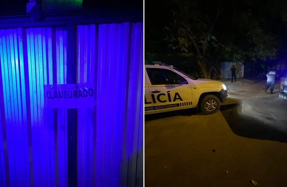Fiestas clandestinas desactivadas en Mendoza - Prensa Ministerio de Seguridad