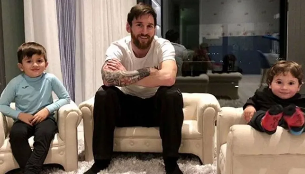 Lionel Messi y su familia tienen una mansión en Barcelona.