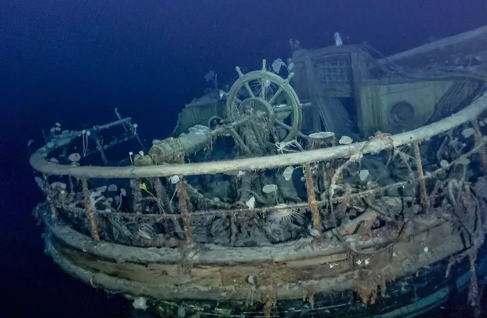 Encontraron los restos del barco Endurance, el cual se hundió en 1915. / Foto: Gentileza