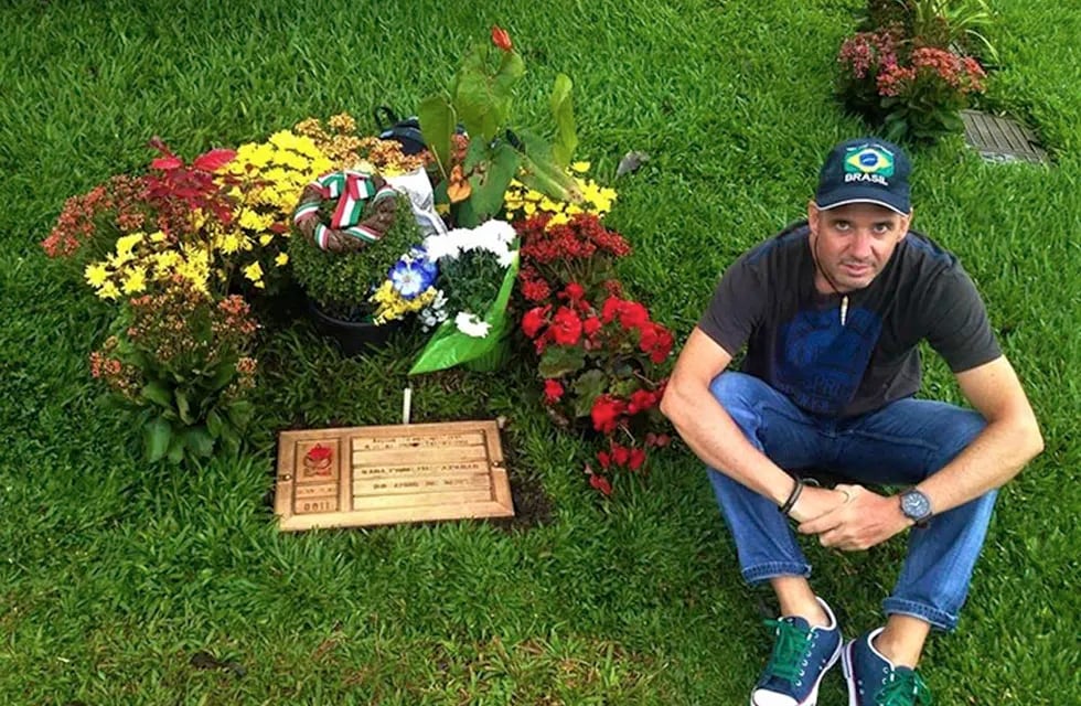 San Pablo: la tumba de Ayrton Senna en Morumbí