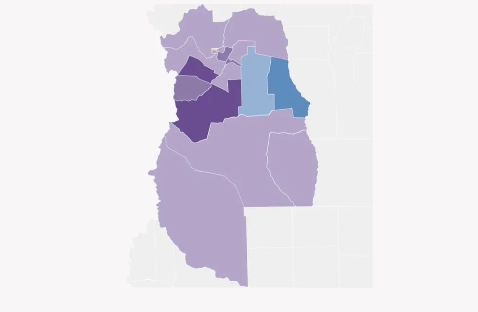 Mapa interactivo de Mendoza en elecciones: mirá qué candidato ganó en tu departamento.
