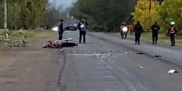 Kevin Disparti (24) chocó con un ciclista, se detuvo a auxiliarlo y fue atropellado por un automovilista que se fugó.