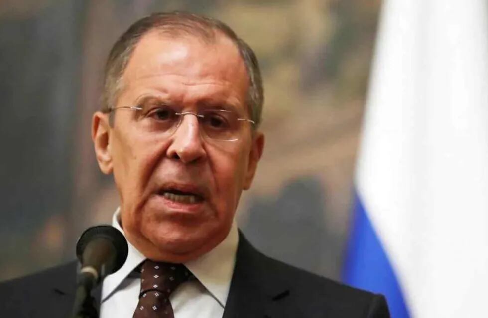 Serguéi Lavrov, ministro de Relaciones Exteriores ruso.