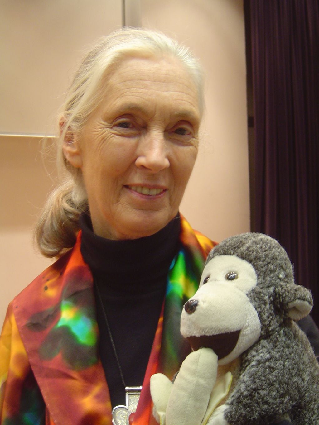 La investigadora Jane Goodall.