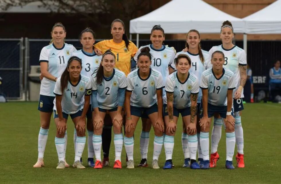 Empate de la Selección Argentina de fútbol femenino en su gira por EEUU