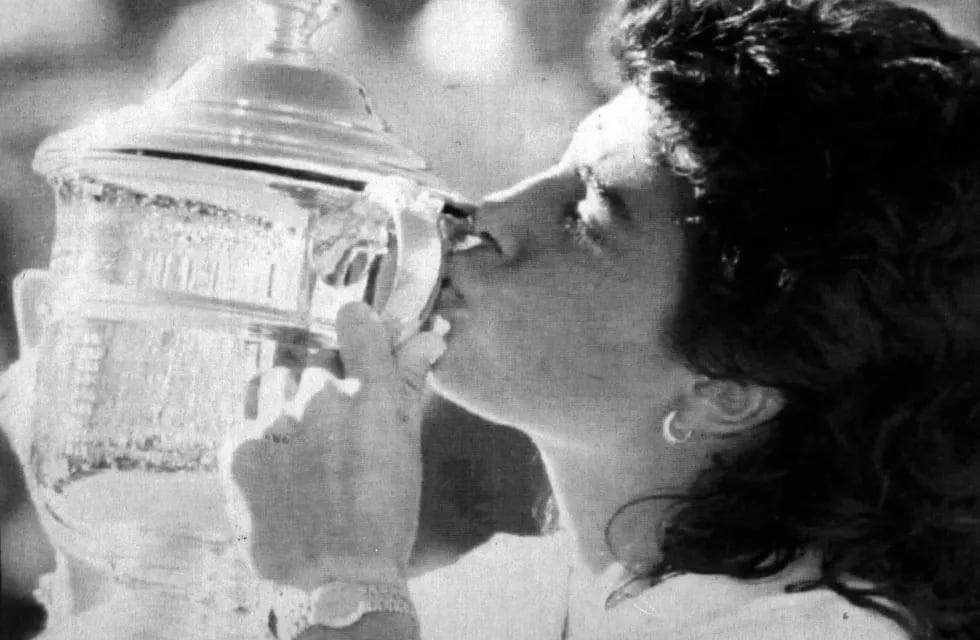 Gabriela Sabatini a 30 años de ganar el US Open.