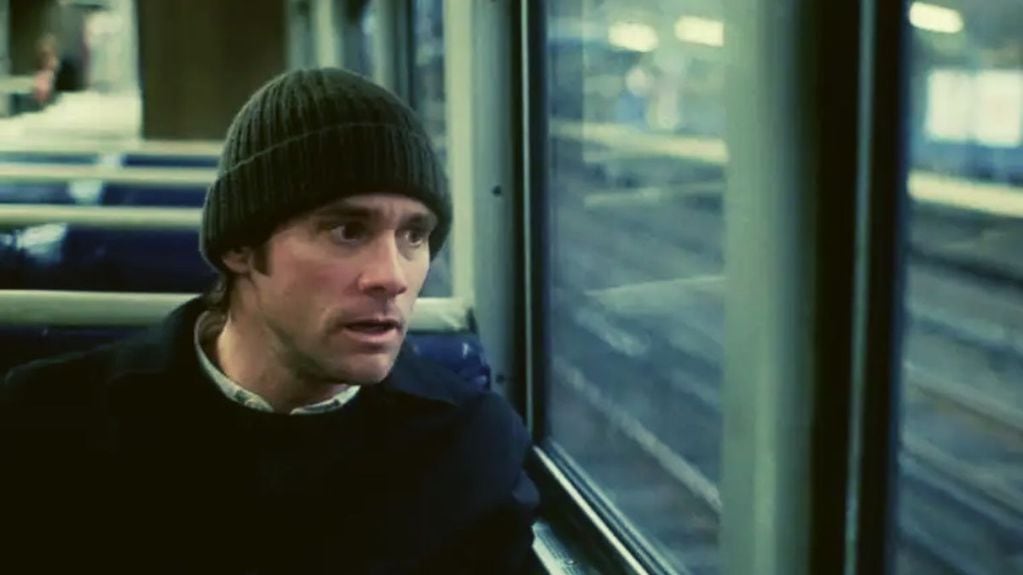 Jim Carrey en "Eterno resplandor de una mente sin recuerdos"