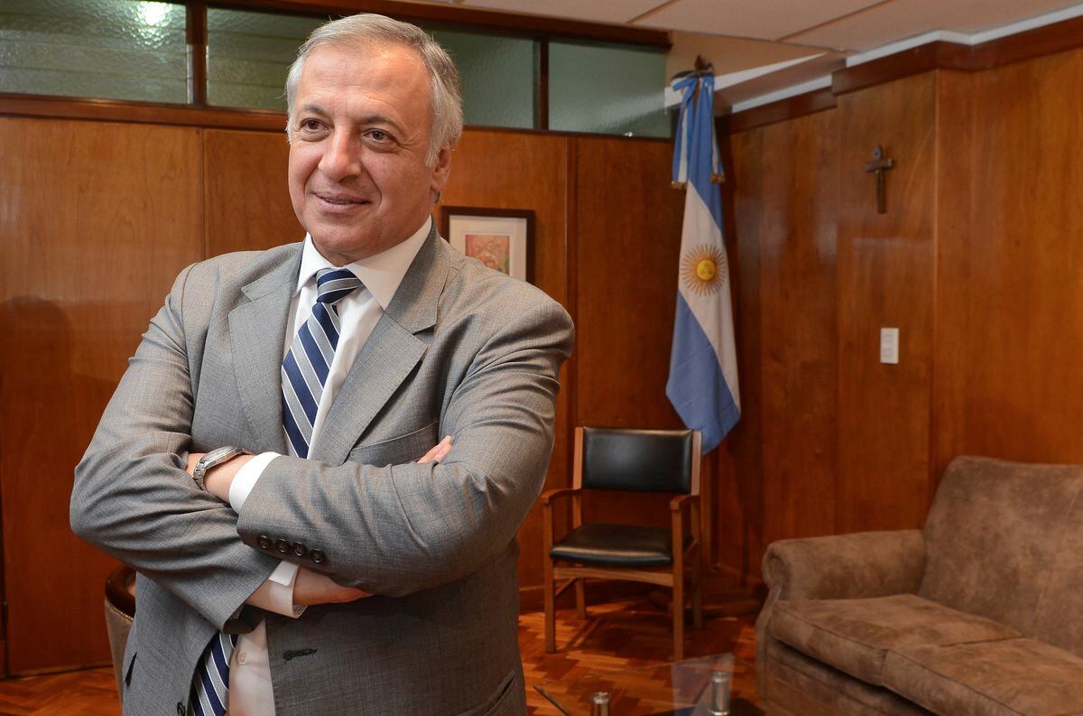 El jefe de los fiscales Alejandro Gullé, anunció la nueva herramienta para que las víctimas hagan sus presentaciones desde su computadora o celular. / José Gutiérrez
