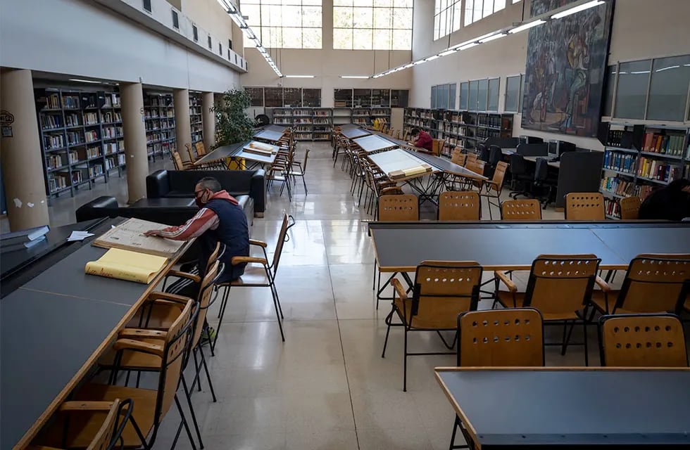 La Biblioteca Gral. San Martin.

Foto: Ignacio Blanco / Los Andes