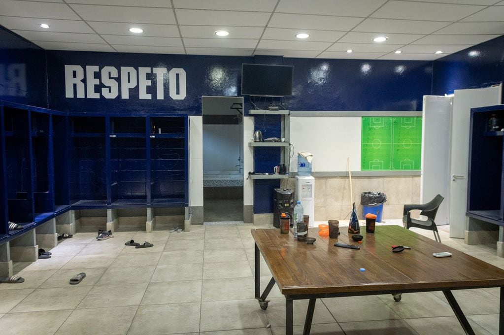 El estadio Bautista Gargantini estaría casi listo para que Independiente Rivadavia enfrente a Independiente de Avellaneda por la Copa de la Liga.Foto: Ignacio Blanco / Los Andes