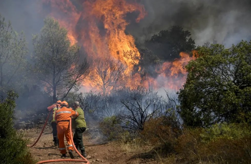 Miles de evacuados en la Costa Azul de Francia por incendio forestal. Gentileza / www.eluniversal.com