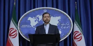 El portavoz del ministerio de Relaciones Exteriores de Irán, Saeed Khatibzadeh
