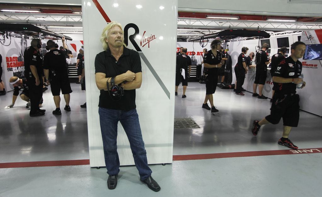 Richard Branson, fundador del grupo Virgin - 