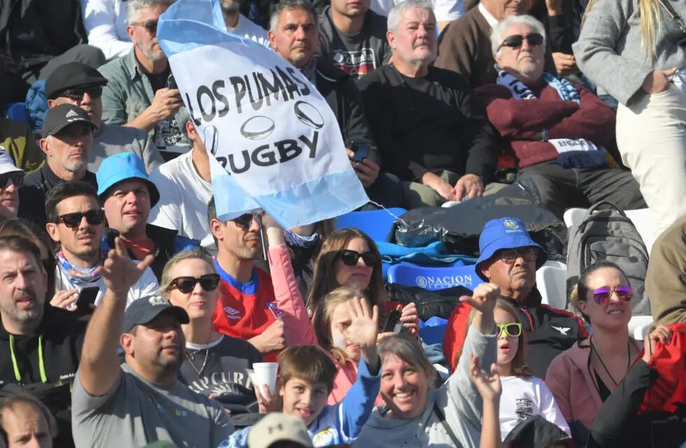 Los Pumas y los All Blacks se miden este sábado por primera vez en Mendoza, por la primera fecha del Rugby Championship 2023/ Marcelo Rolland (Los Andes).