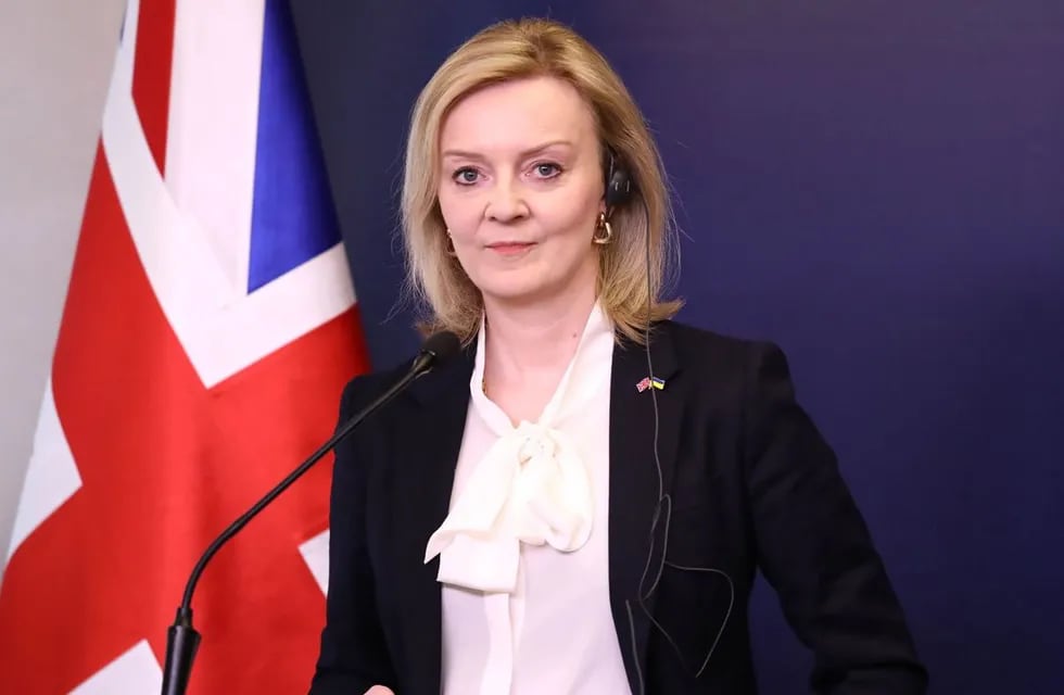 La ministra de Exteriores británica, Liz Truss