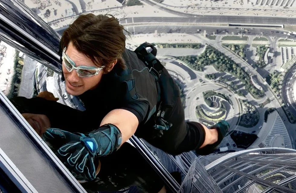 Tom Cruise al espacio: por qué es el único actor capaz de hacerlo. En la foto, "Misión imposible: protocolo fantasma" (2011).