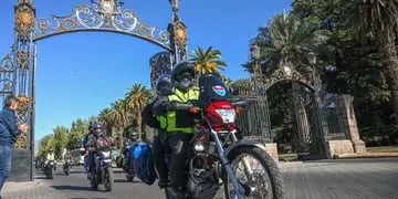 Encuentro de motoqueros en Mendoza
