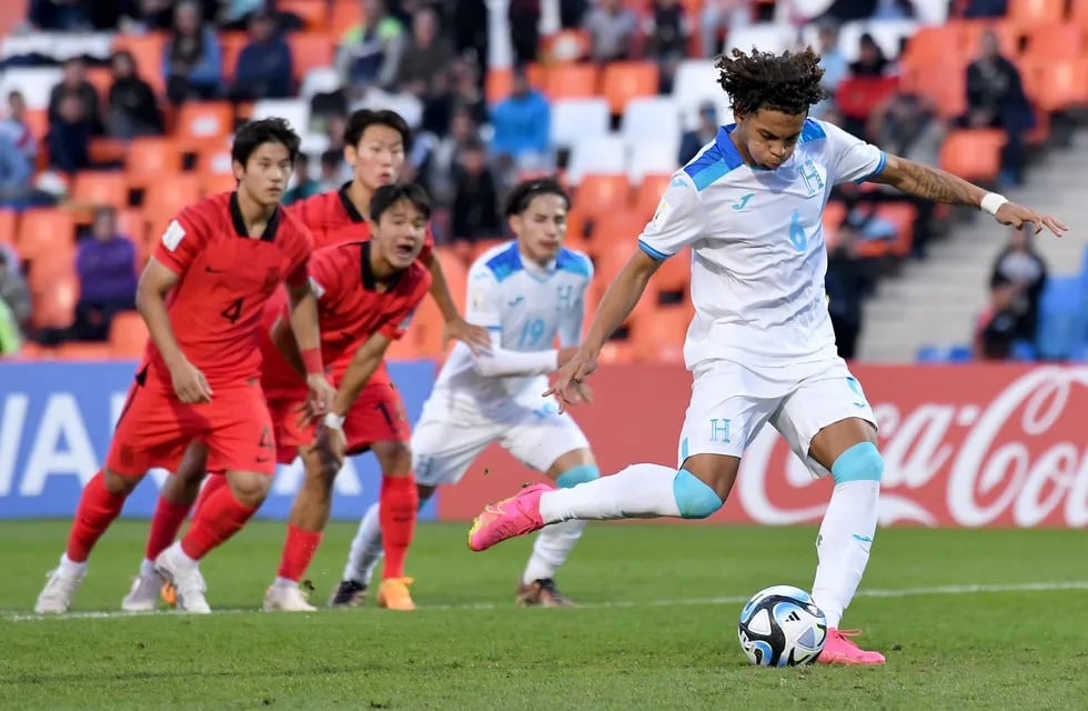 Mundial Sub 20. Corea del Sur y Honduras, igualaron 2-2 en el estadio Malvinas Argentinas. / Gentileza.