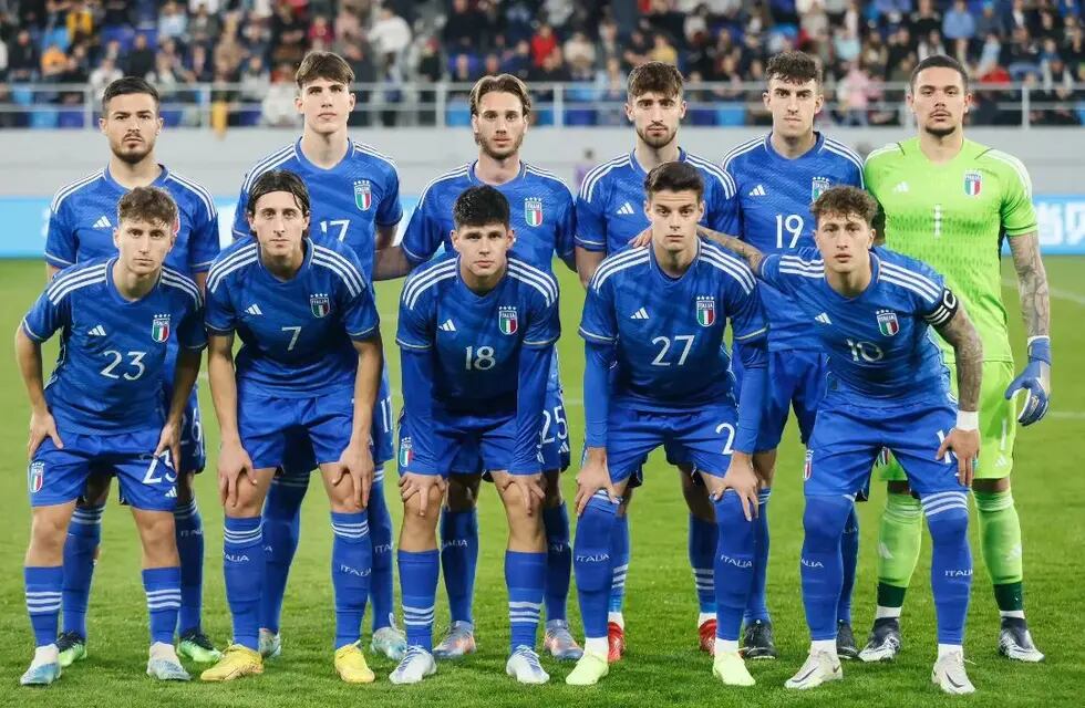 Zapelli en la formación de la Sub 21 de Italia. (Federación Italiana).