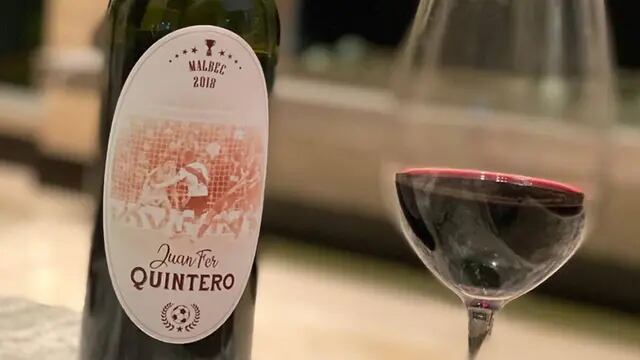 El vino de Juanfer Quinteros.