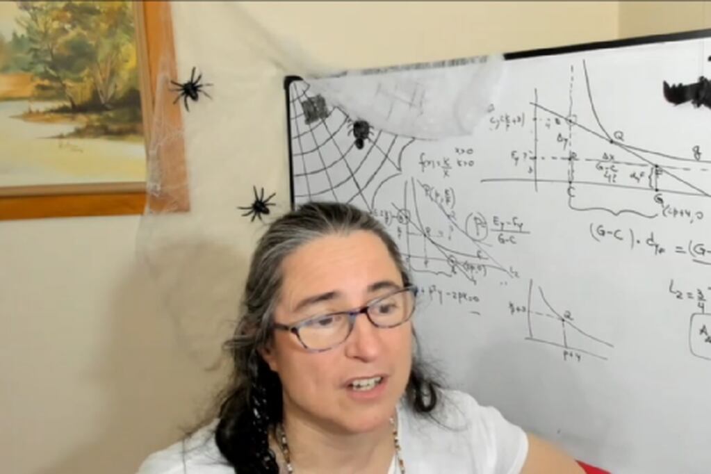 Adriana González, la profesora de matemáticas que fue reconocida como la mejor streamer del país.