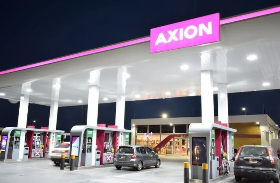 Axion Energy se sumó al aumento de los combustibles. Foto: Gentileza.