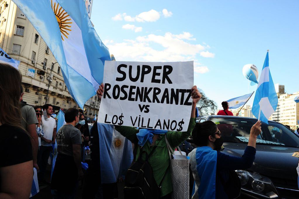 La reforma judicial fue uno de los reclamos que se repitió en las diferentes ciudades donde se manifestaron miles de argentinos.