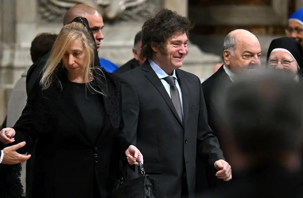 Karina Milei fue confundida con la esposa del Presidente - Foto Vatican News