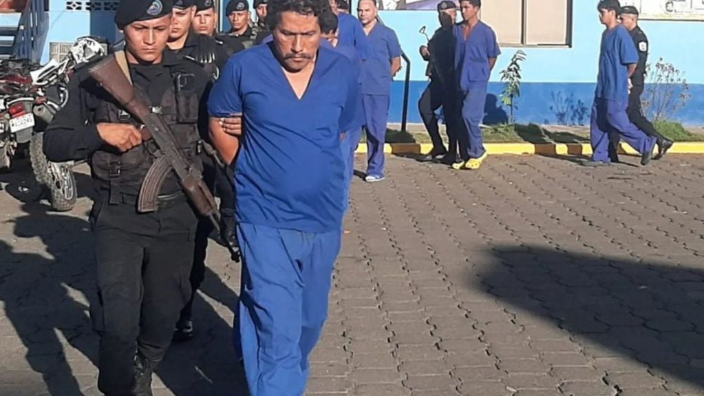 Víctor Manuel Pavón, de 50 años, acusado por parricidio. (Policia Nacional Nicaragua)
