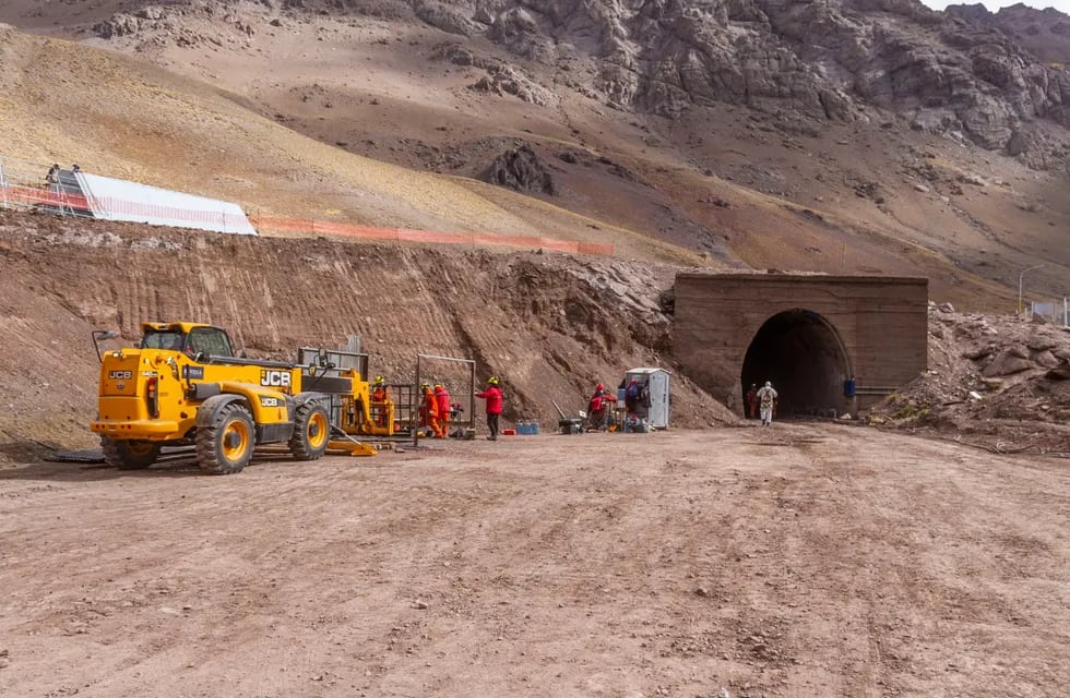 Tren Trasandino: a 114 años de la inauguración del túnel, suspendieron las obras para convertirlo en vehicular. Foto: Archivo Los Andes