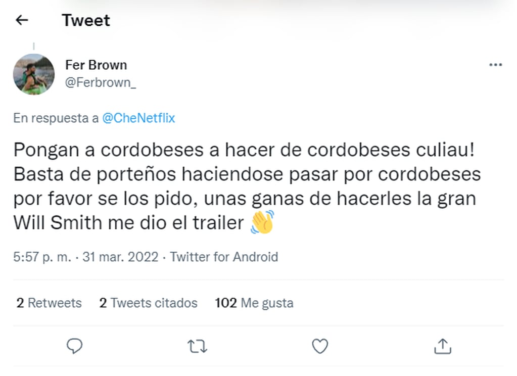 Los memes que publicaron los usuarios en Twitter frente al video de Guillermo Francella preparando fernet.