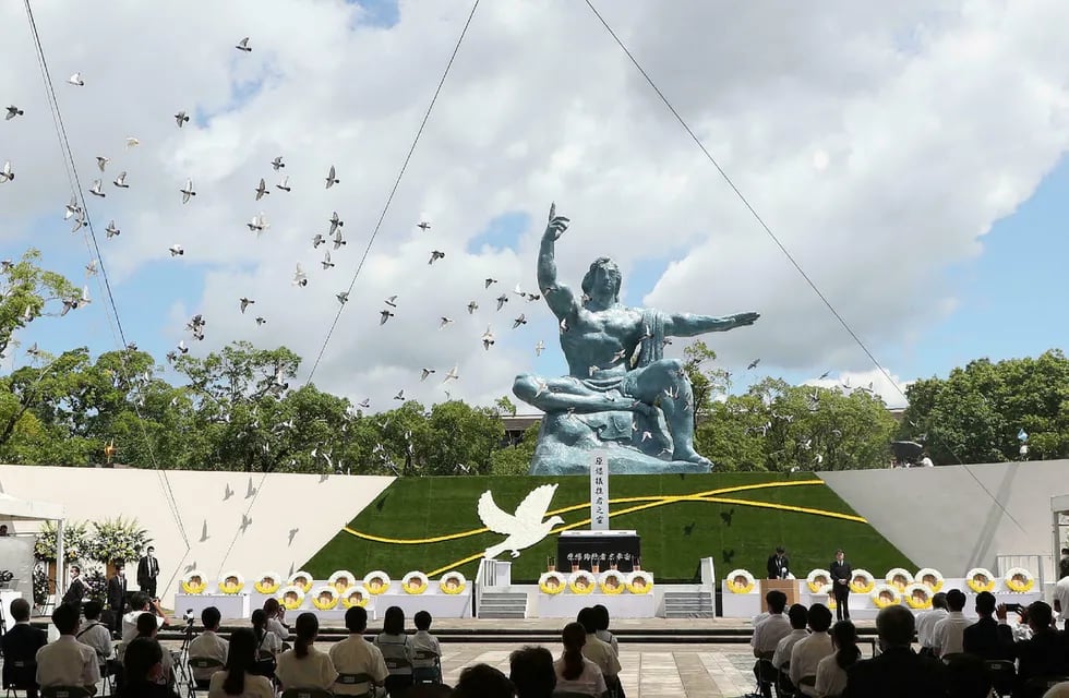 Nagasaki conmemora de manera sobria los 76 años de los bombardeos atómicos de Nagasaki e Hiroshima.
