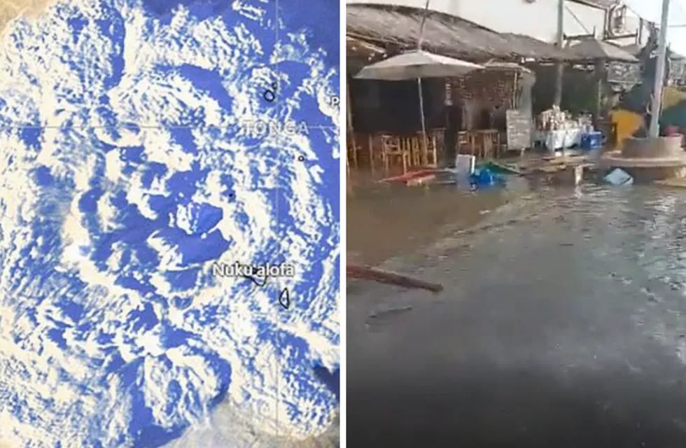 En Perú, un oleaje atípico producto del tsunami en Tonga terminó con la muerte de dos mujeres.