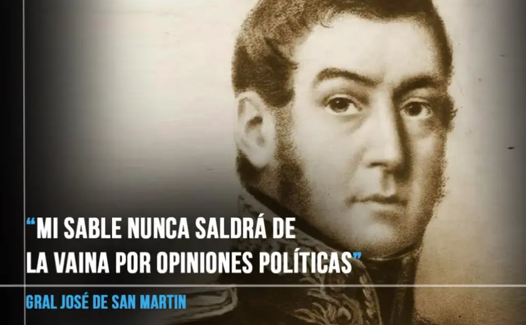 Frases de José de San Martín que hicieron historia. Foto: Perfil