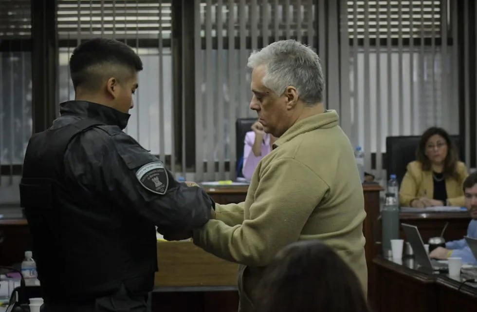 El testigo José Rodríguez Núñez declaró en la audiencia por el juicio al exjuez federal Walter Bento. Foto: Orlando Pelichotti