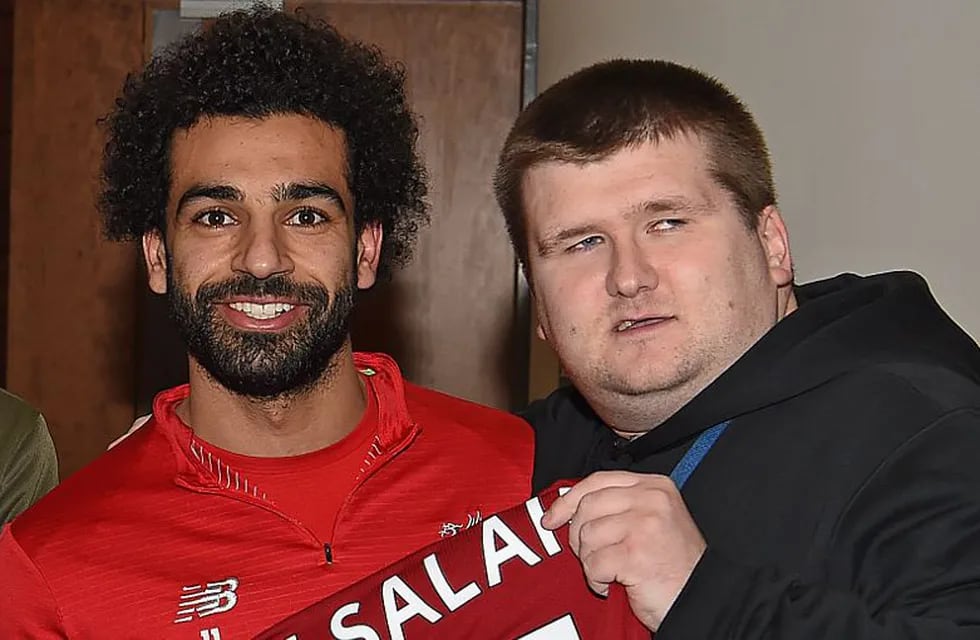 El gran gesto de Salah y Klopp con un hincha ciego del Liverpool