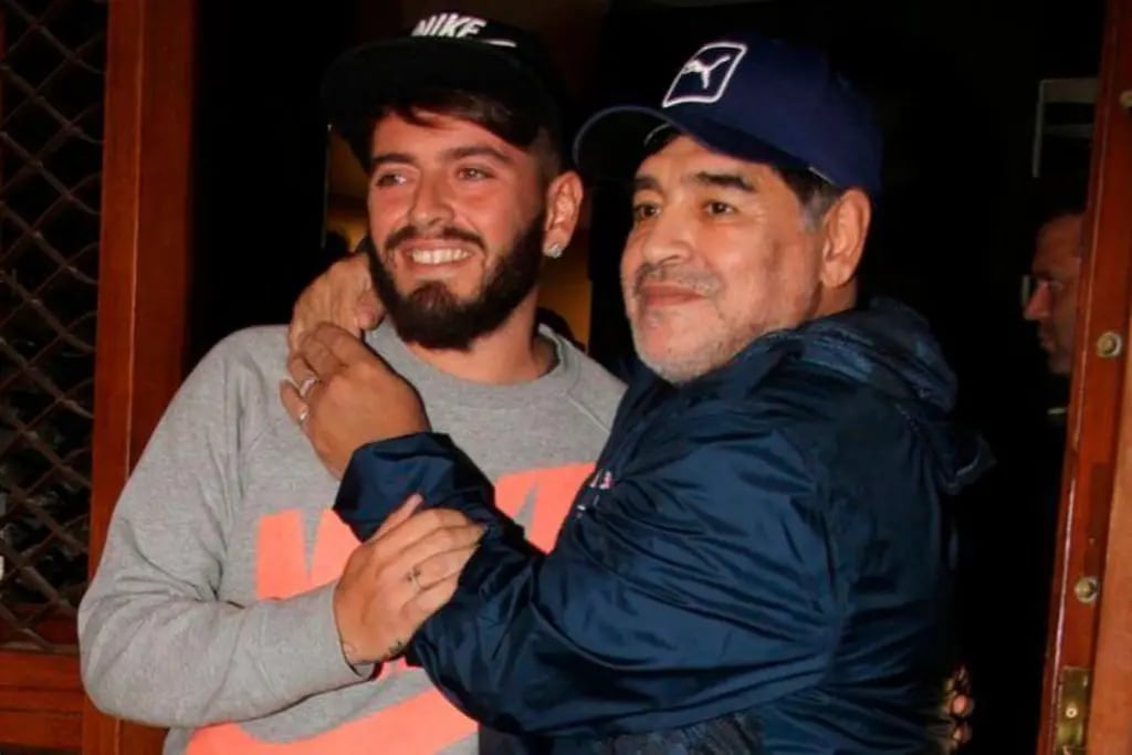 Diego Maradona junior: "Mi 'viejo' se fue muy joven, aún no lo acepto" (Foto: Captura Marca).