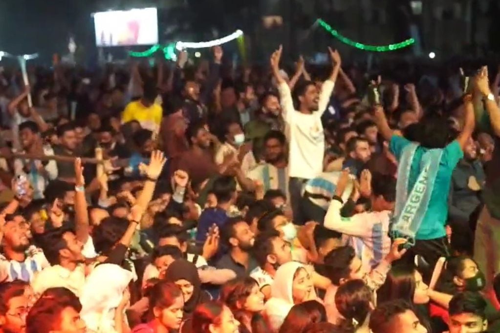 Bangladesh festejó que Argentina pasó a cuartos (Captura de pantalla)