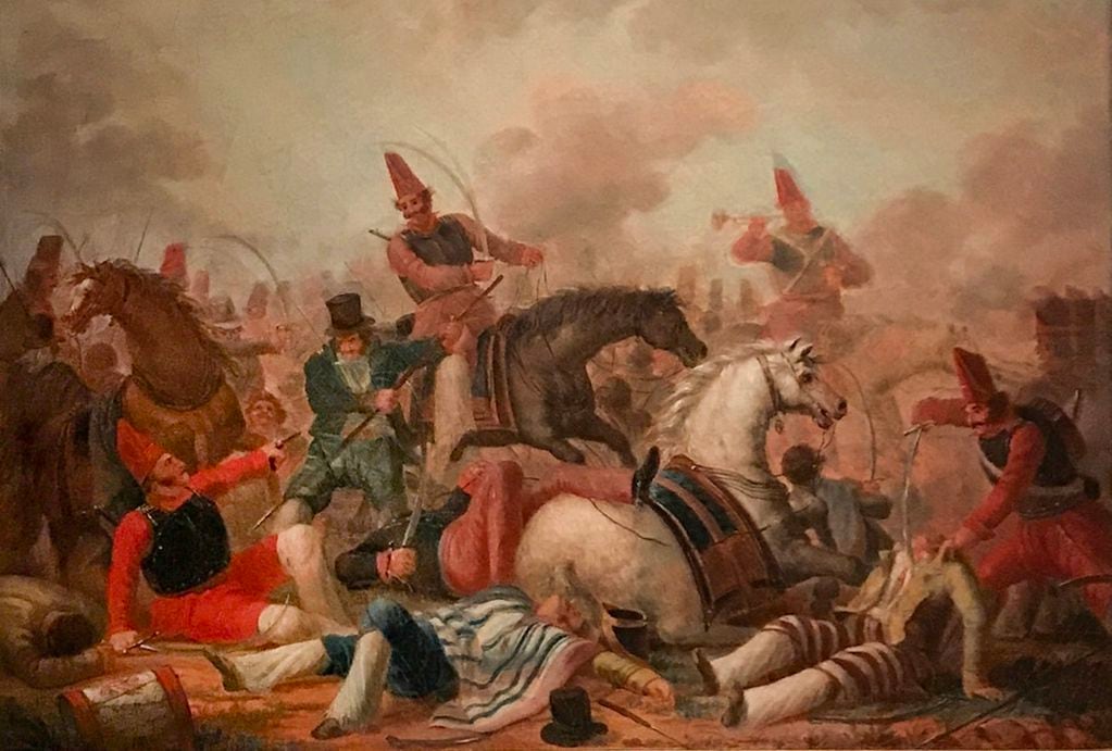 Batalla del Pilar, donde se enfrentaron unitarios y federales.
