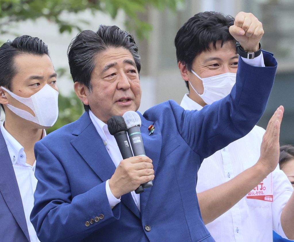 Shinzo Abe. (Yoshikazu Tsuno/AFP/Télam)