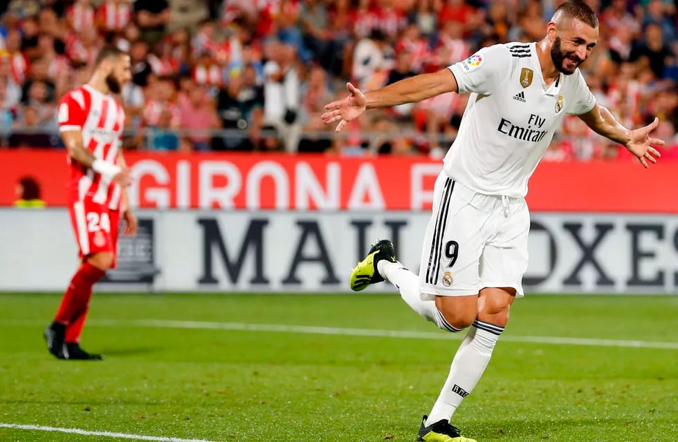 No extraña a CR7: Real Madrid goleó al Girona y es puntero de la Liga Española
