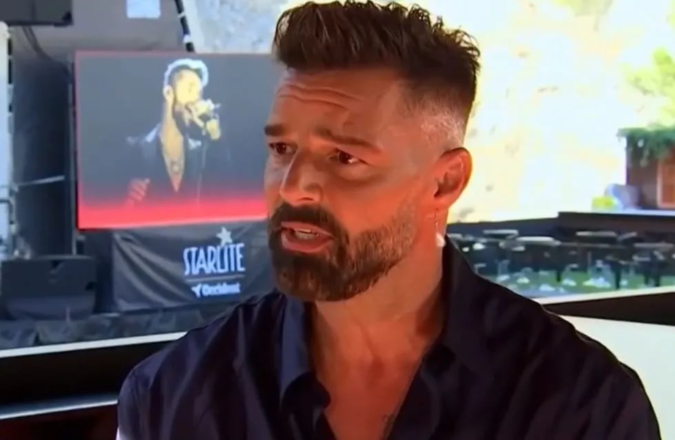 Ricky Martin habló de su separación. Captura del video.
