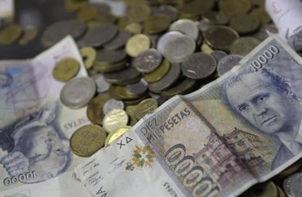 Las pesetas estuvieron en circulación hasta el 2002, cuando el euro se instauró como la única moneda válida (Foto: 20minutos.es)