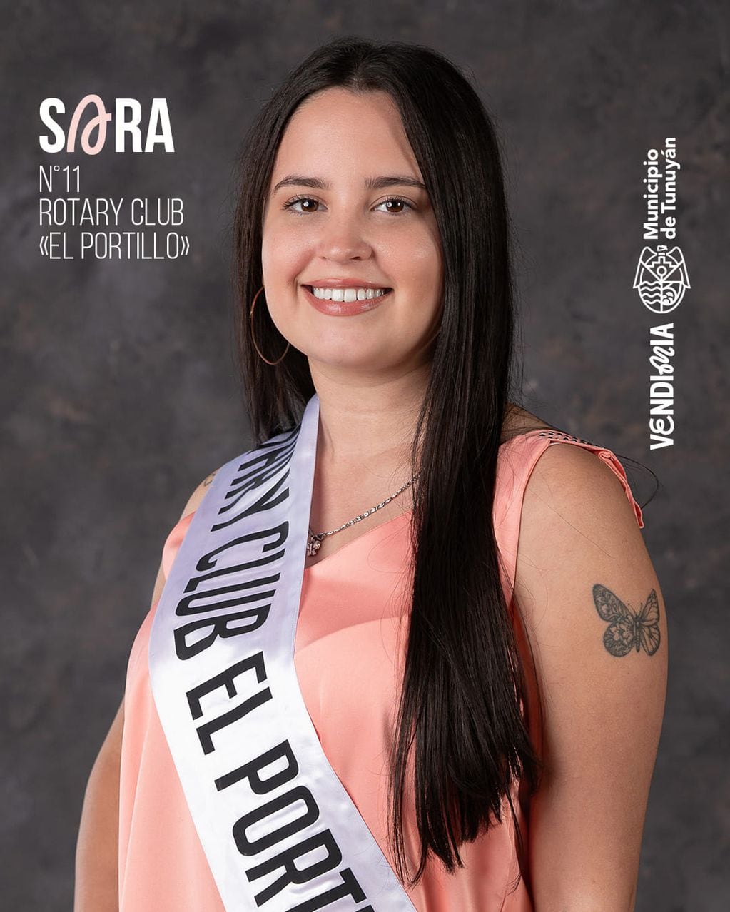 Sara representa a Rotary Club "El Portillo"