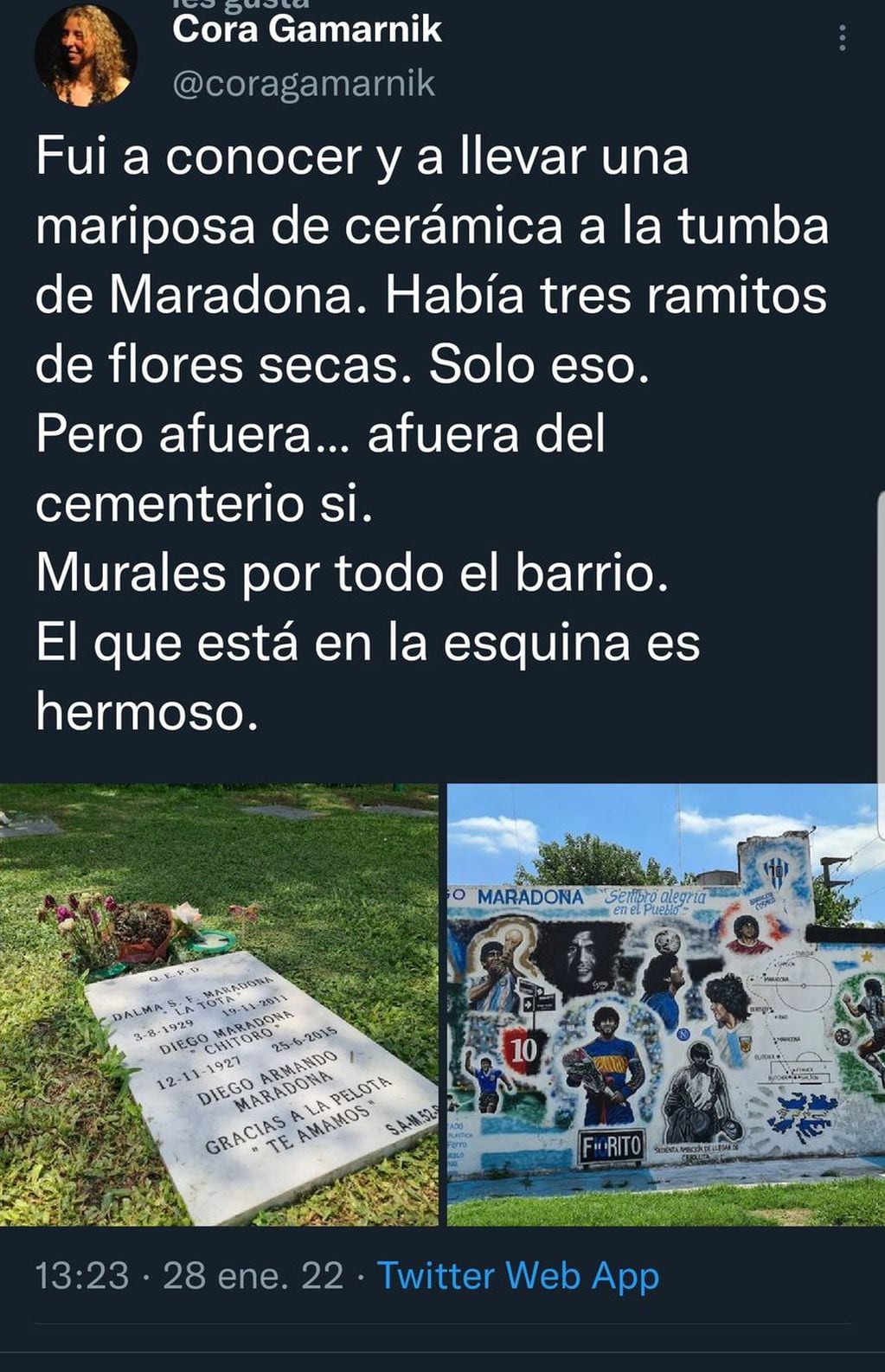 tumba Maradona