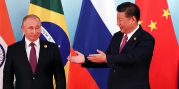 Meta. China busca en Rusia un aliado geoestratégico frente a EE.UU. (AP)