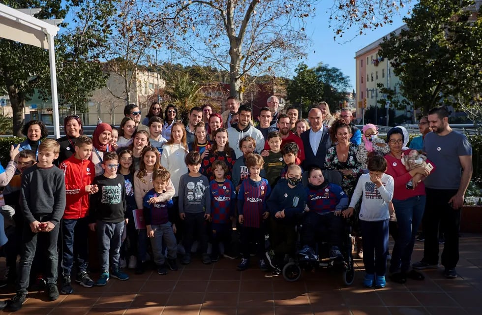 Lionel Messi hizo felices a los niños de Ronald McDonald en otra jornada solidaria 