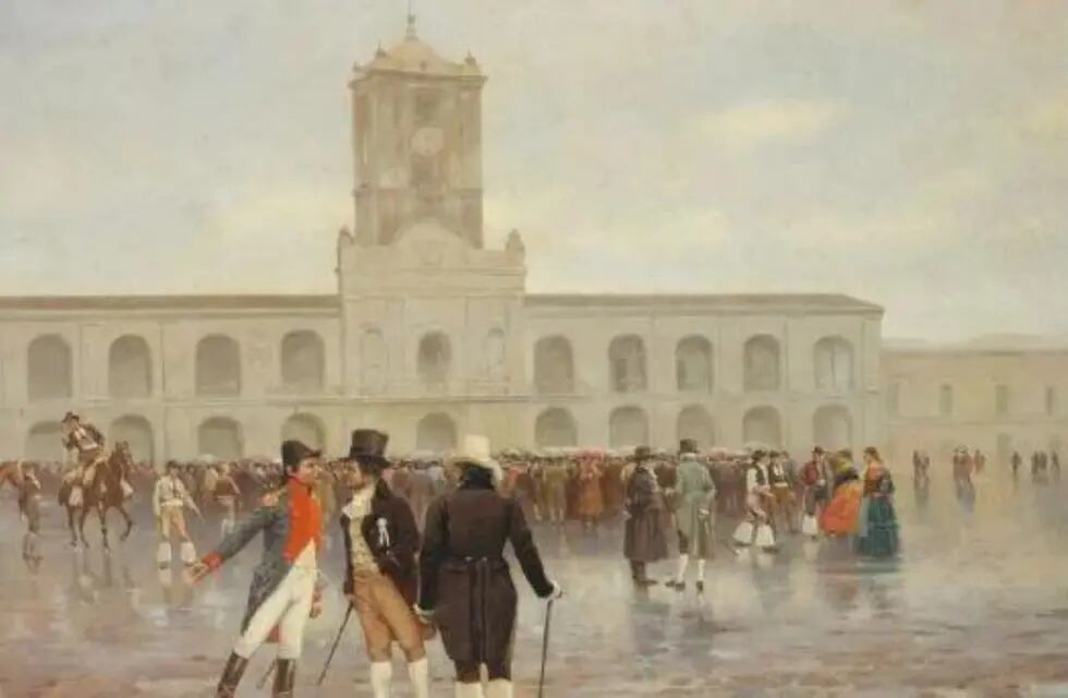 La Revolución de Mayo de 1810.
