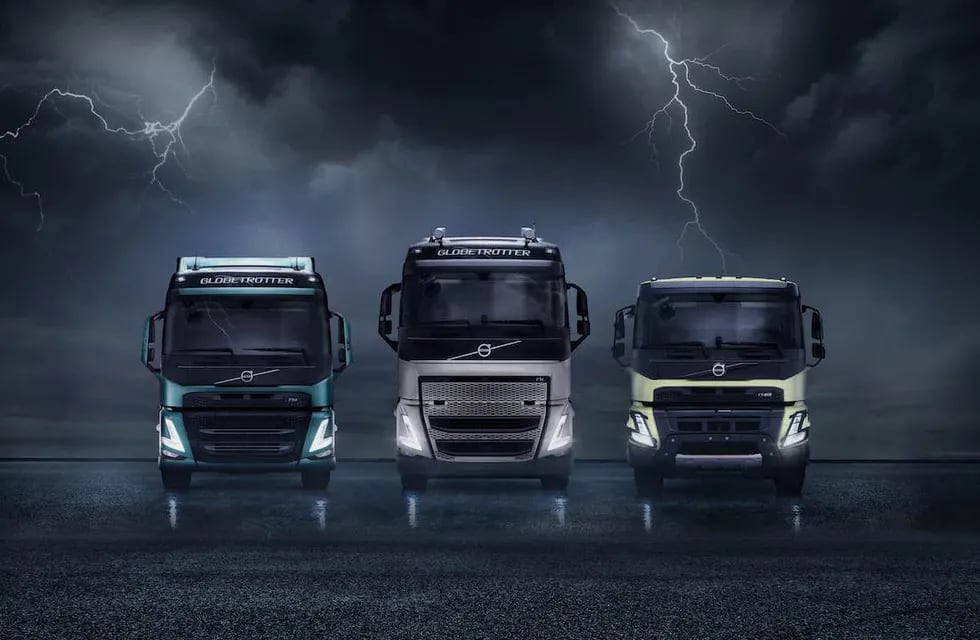 La nueva generación de camiones Volvo llega a la Argentina y la empresa presentó sus nuevos modelos. Foto: Volvo